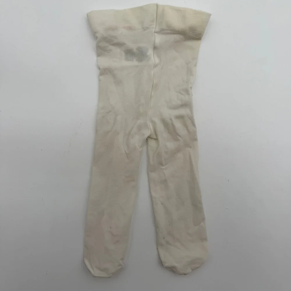 Baby Tights Bundle Lot of 4 Infant Footed Tights Gray White Carter's 0-6M 3M
